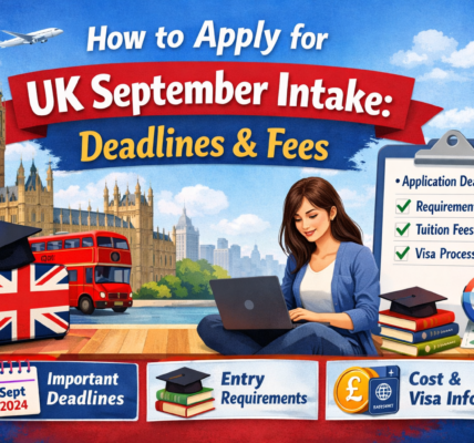 How to Apply for UK September Intake: Deadlines & Fees