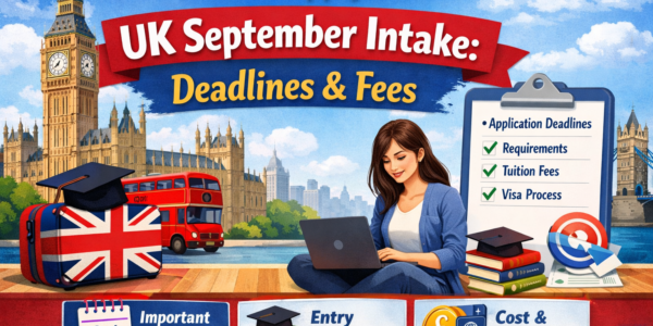 How to Apply for UK September Intake: Deadlines & Fees
