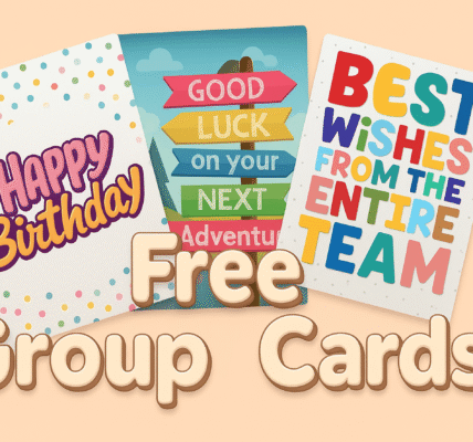 group greeting cards