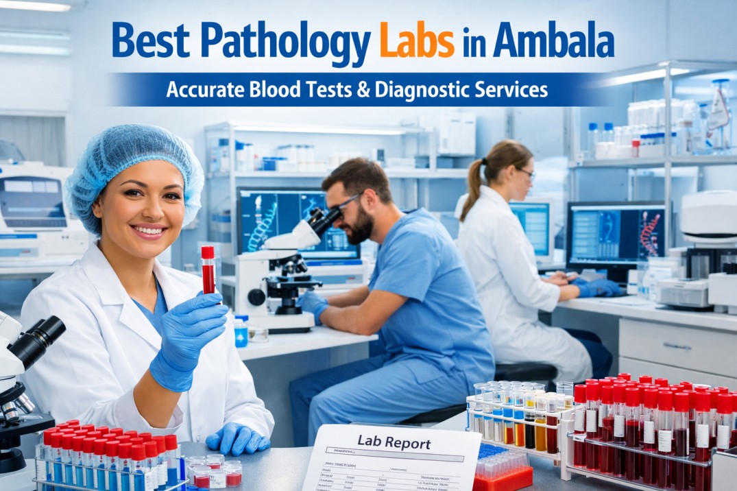 Best pathology labs in Ambala providing accurate blood tests, diagnostic services, and lab reports