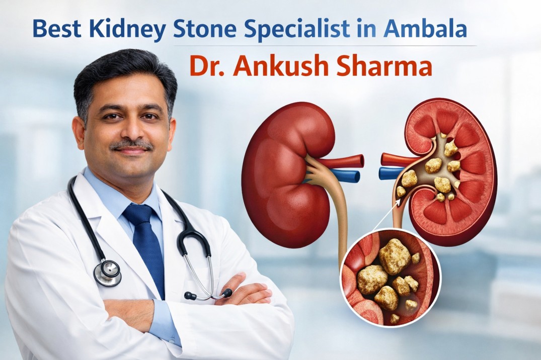 Dr. Ankush Sharma Best Kidney Stone Specialist in Ambala