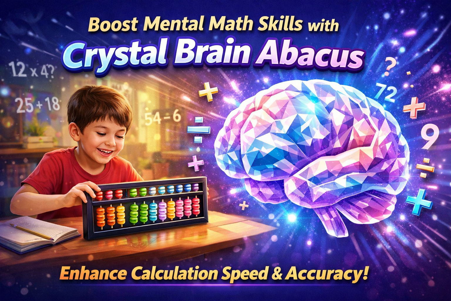 Boost Mental Math Skills with Crystal Brain Abacus