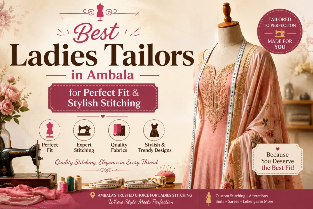 Best Ladies Tailors in Ambala for Perfect Fit & Stylish Stitching